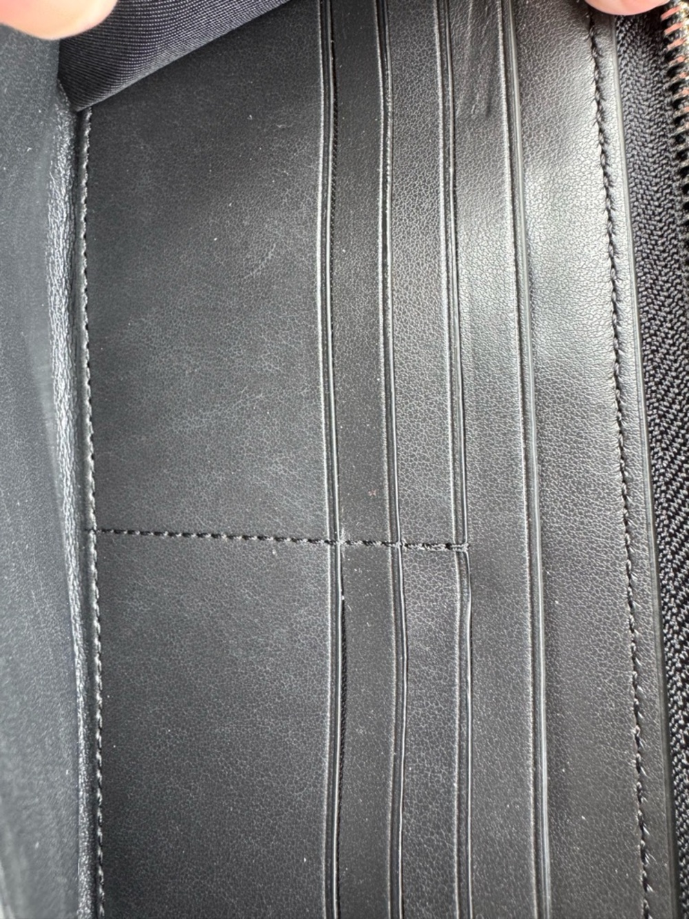 Coach Monogram Jacquard Canvas Accordion Zip Long Wallet New Without Tags - Picture 7 of 12